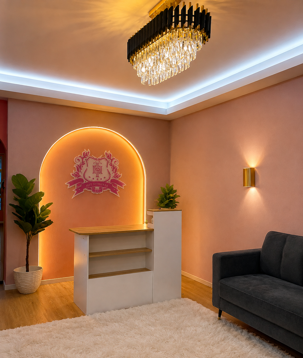 Salon reception